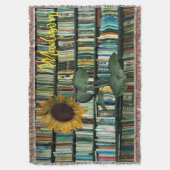 Zonnebloemboeken Drow Blanket Deken (Voorkant Verticaal)