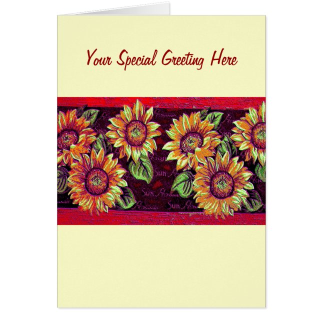 Zonnebloemen (Voorkant)