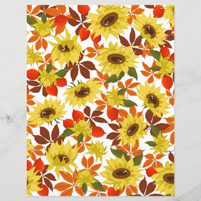 Zonnebloemen (Achterkant)