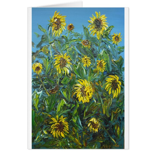 Zonnebloemen (Voorkant)
