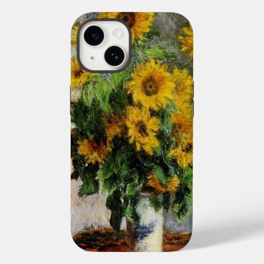 Zonnebloemen, 1881 van Monet. Case-Mate iPhone Case (Achterkant)
