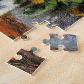 Zonnebloemen, 1881 van Monet. Legpuzzel (Zijkant)