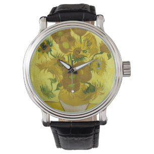Zonnebloemen 1889 horloge