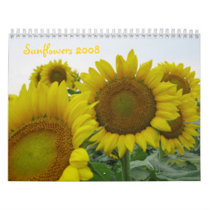 Zonnebloemen 2008 kalender
