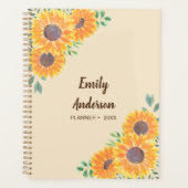 Zonnebloemen Aangepast Planner (Voorkant)