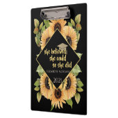 Zonnebloemen Afstuderen Pet Klembord (Links)