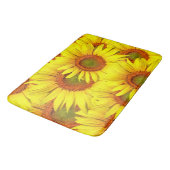 Zonnebloemen Badmat (Gekanteld)