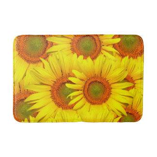 Zonnebloemen Badmat