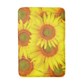 Zonnebloemen Badmat (Voorkant Verticaal)