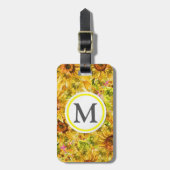Zonnebloemen Bagagelabel (Voorkant verticaal)