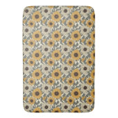 Zonnebloemen Bath Mat (Voorkant Verticaal)