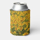 Zonnebloemen Blikjeskoeler (Blikje Achterkant)