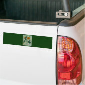  zonnebloemen Botanische Kunst Bumpersticker (Op Truck)