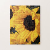 Zonnebloemen Botanische schoonheid Legpuzzel (Verticaal)