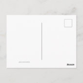 Zonnebloemen Briefkaart (Achterkant)