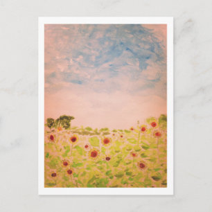 Zonnebloemen Briefkaart