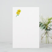 Zonnebloemen Briefpapier (Staand voorkant)