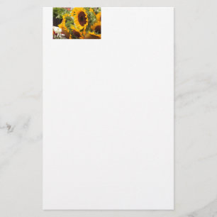 Zonnebloemen! Briefpapier