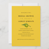 Zonnebloemen Bruids Bruiloft Bridal Shower Kaart (Achterkant)