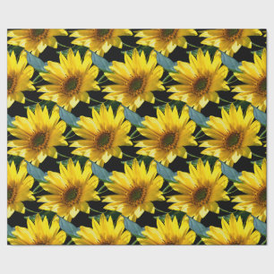Zonnebloemen Cadeaupapier
