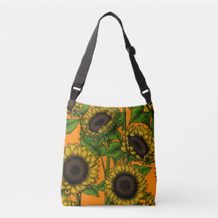 Zonnebloemen Crossbody Tas