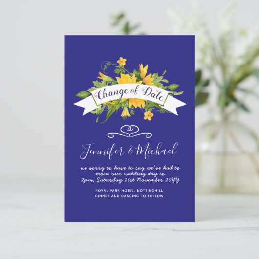 Zonnebloemen Datum Uitstel plannen Opmerking (Staand voorkant)