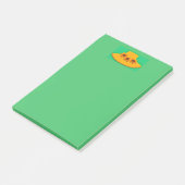 Zonnebloemen Drie Post-it® Notes (Schuin)