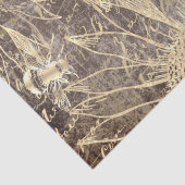  zonnebloemen en bijen tissuepapier (Detail)