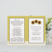 Zonnebloemen en het programma voor weddenschappen (Staand voorkant)