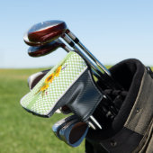 Zonnebloemen en karton golfheadcover (Insitu)