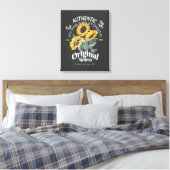 Zonnebloemen en vlinderbloemigen Grafisch Canvas Afdruk (Insitu (Slaapkamer))