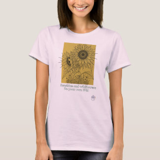Zonnebloemen en Wilde Bloemen - Wees Je Eigen Zon T-shirt
