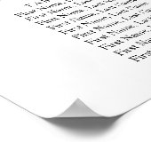 Zonnebloemen Eucalyptus 16 Tabellen ZITPLAATS Poster (Hoek)