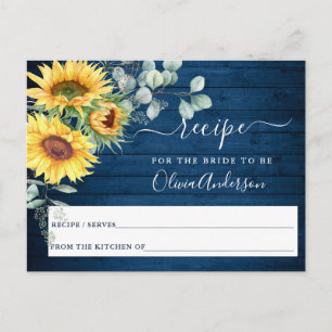 Zonnebloemen Eucalyptus Vrijgezellenfeest Recept K Briefkaart