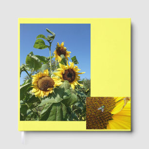 Zonnebloemen gastenboek