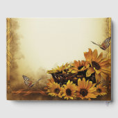 Zonnebloemen Gastenboek (Achterkant)