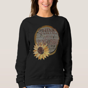 Zonnebloemen Grafische zomertijd Casual 5 Trui