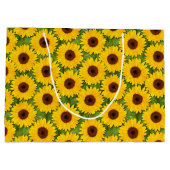 Zonnebloemen Grote Gift Bag Groot Cadeauzakje (Achterkant)