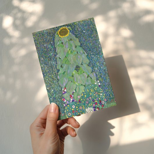Zonnebloemen | Gustav Klimt Kaart