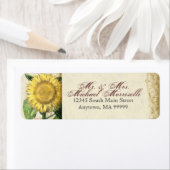  zonnebloemen - herfst herfst huwelijk etiket (Insitu)