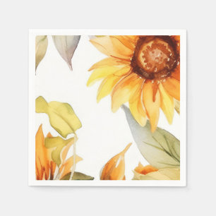 Zonnebloemen in Bloom Servet