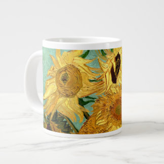 Zonnebloemen in een Vase Van Gogh Fine Art Extra Grote Beker