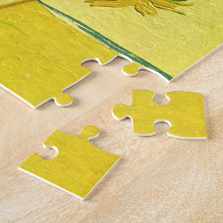 Zonnebloemen in een Vase Van Gogh Fine Art Legpuzzel