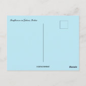 Zonnebloemen in Žabari Servië Briefkaart (Achterkant)