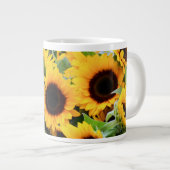 Zonnebloemen Jumbo Beker (Voorkant rechts)