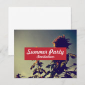 Zonnebloemen Kaart (Voorkant / Achterkant)