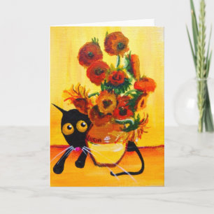 Zonnebloemen Kaart