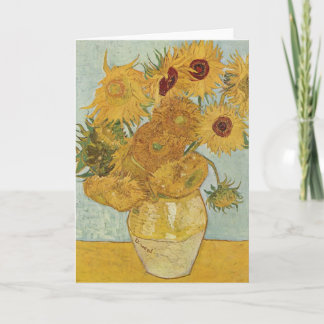 Zonnebloemen Kaart