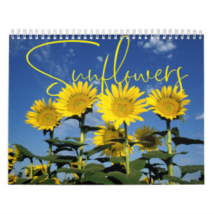 Zonnebloemen kalender