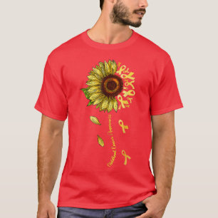 Zonnebloemen — Kankerziekte — Voorlichting voor me T-shirt